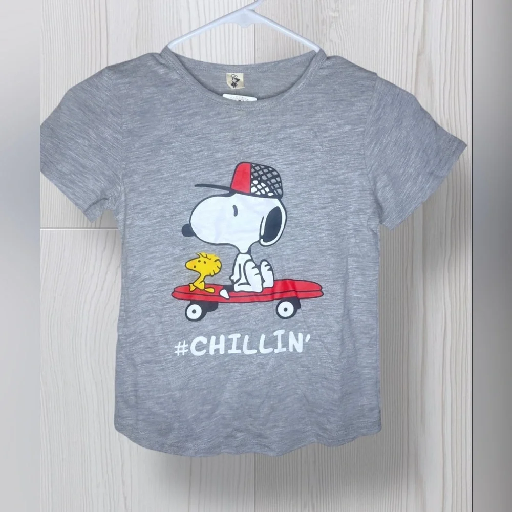 NWT Girls Snoopy Short Sleeve Graphic Tee